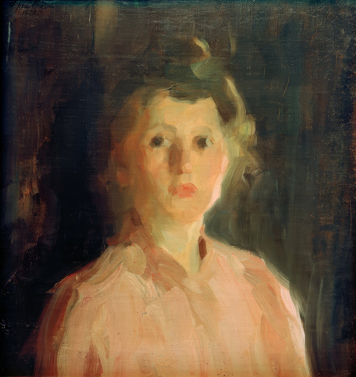 Helene viisitoista vuotta vanha tekijältä Alexej von Jawlensky
