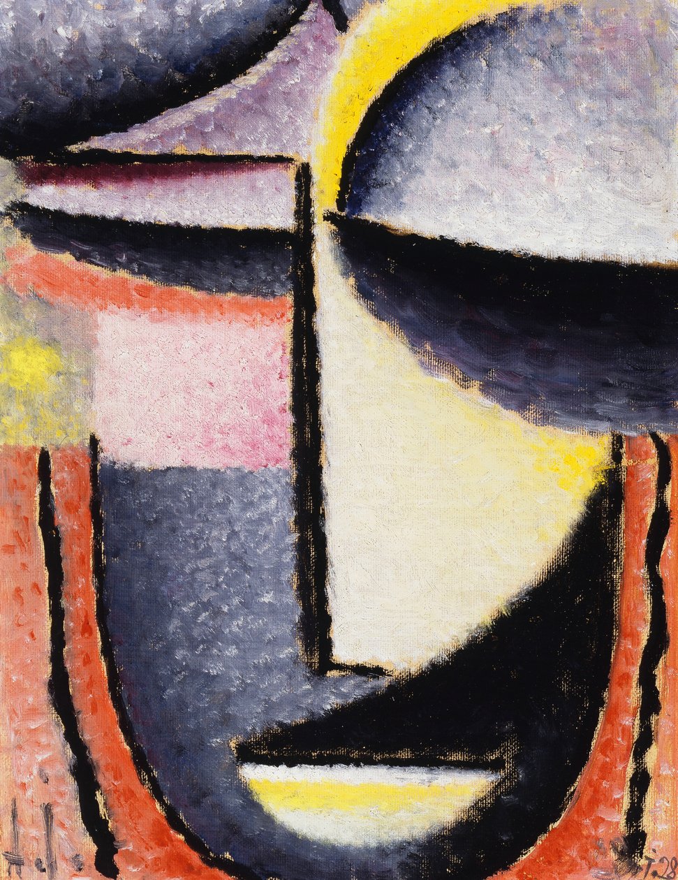 Sisäinen näkö, 1928 tekijältä Alexej von Jawlensky