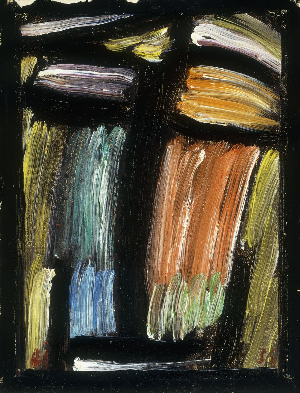 Meditaatio, 1936 tekijältä Alexej von Jawlensky