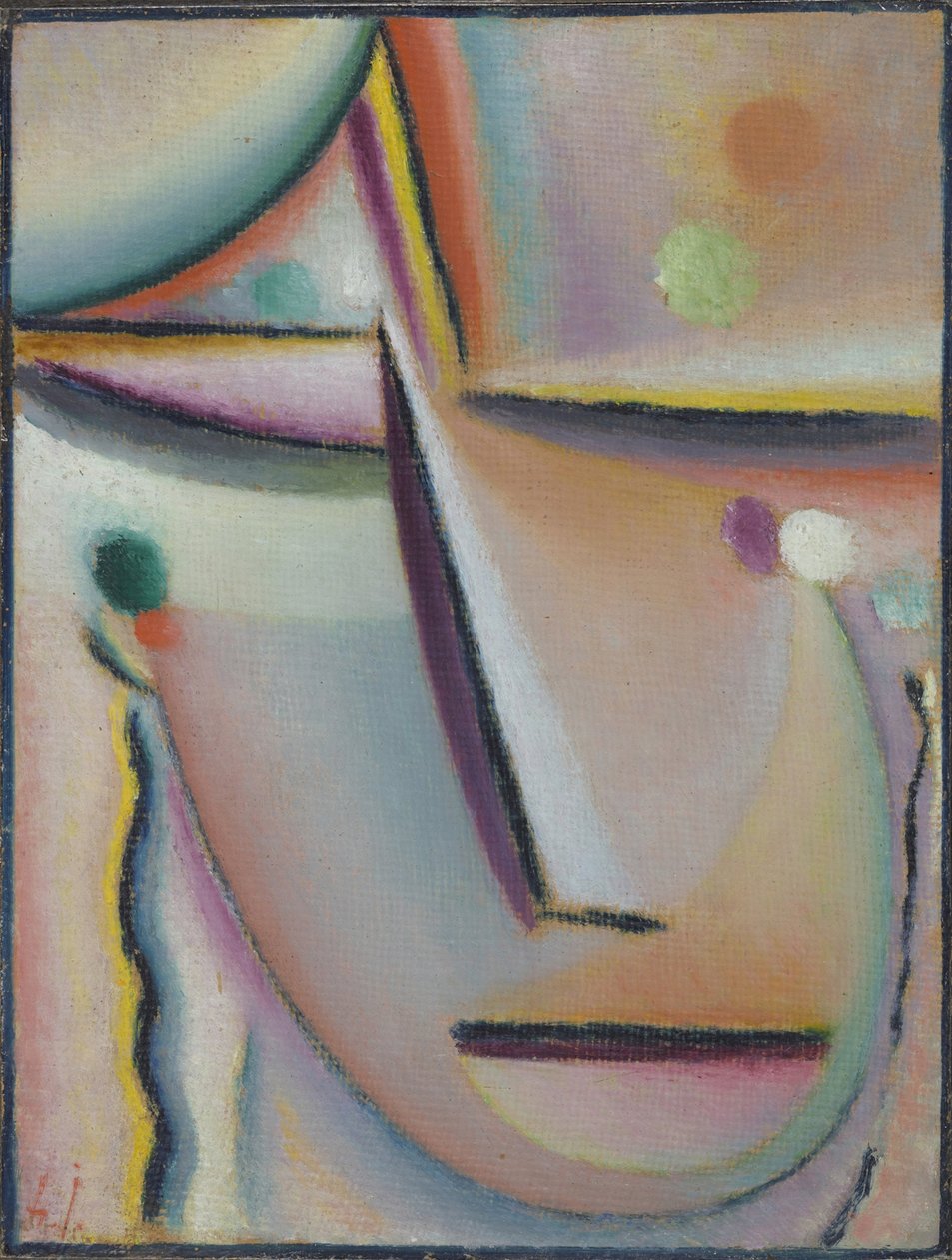 Meditaatio "Rukous" tekijältä Alexej von Jawlensky