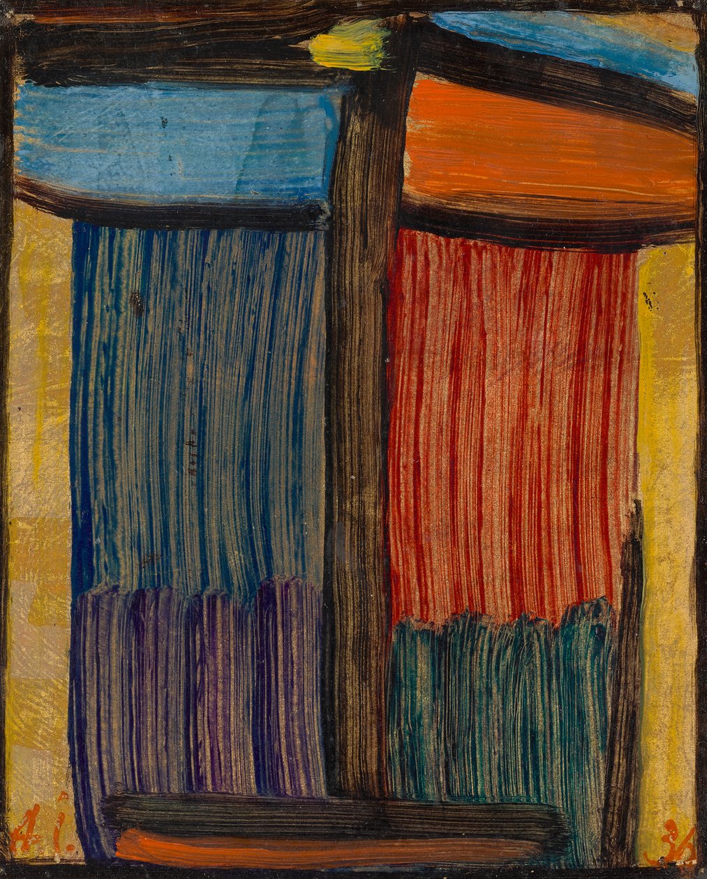Meditation auf Goldgrund tekijältä Alexej von Jawlensky