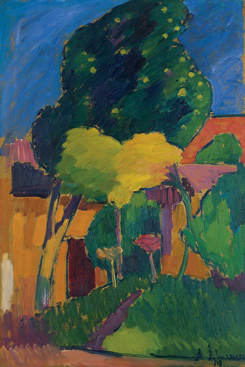 Murnau, 1908 tekijältä Alexej von Jawlensky
