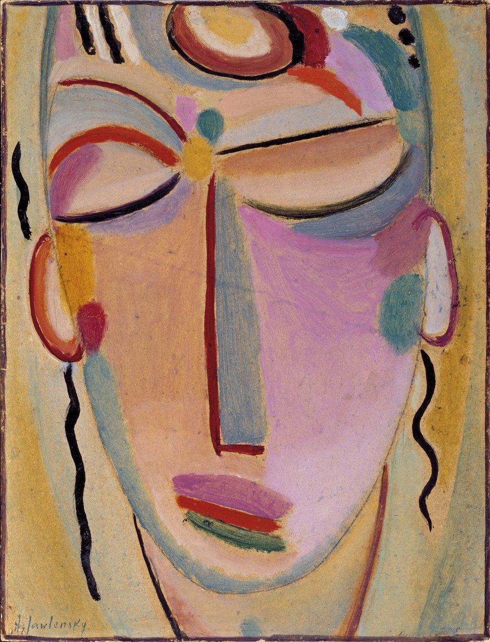 Mystinen pää: Meditaatio tekijältä Alexej von Jawlensky