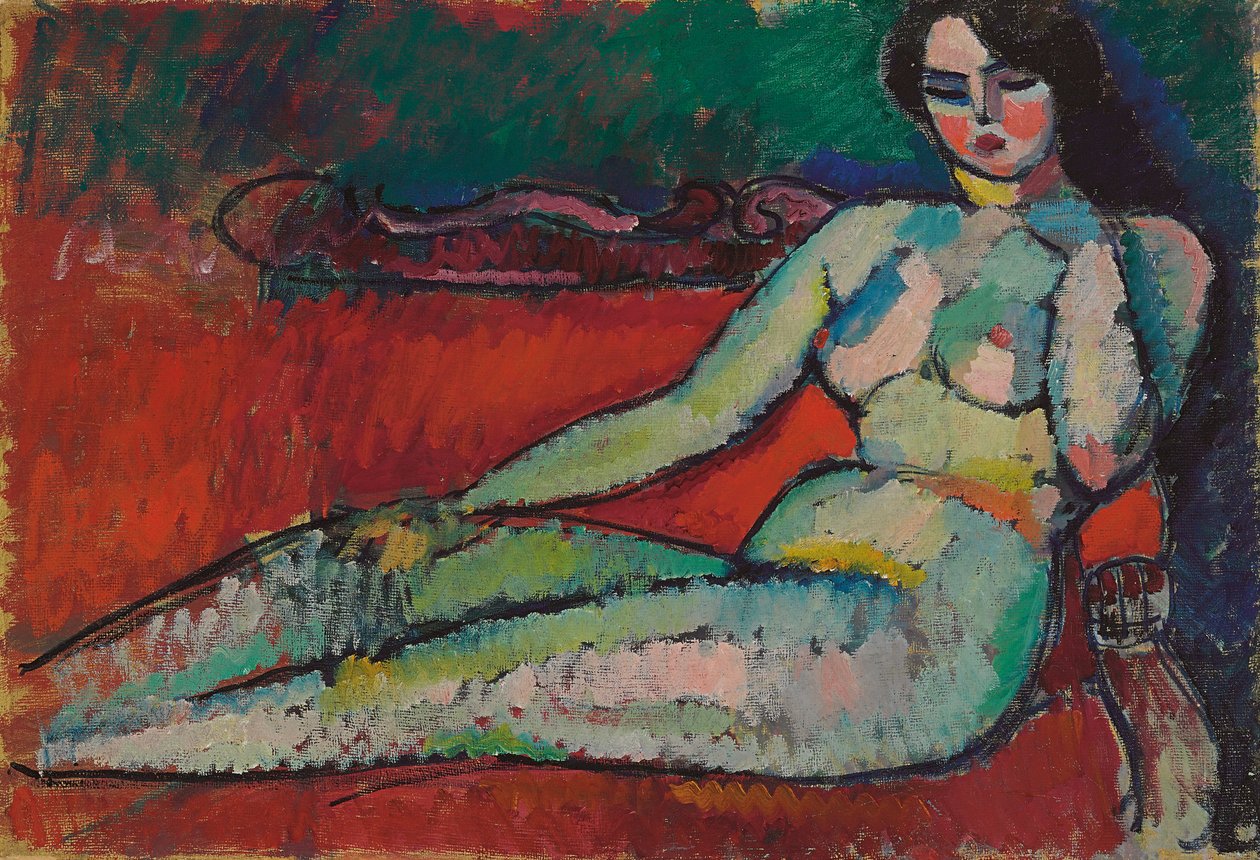 Odalyske, 1910 tekijältä Alexej von Jawlensky