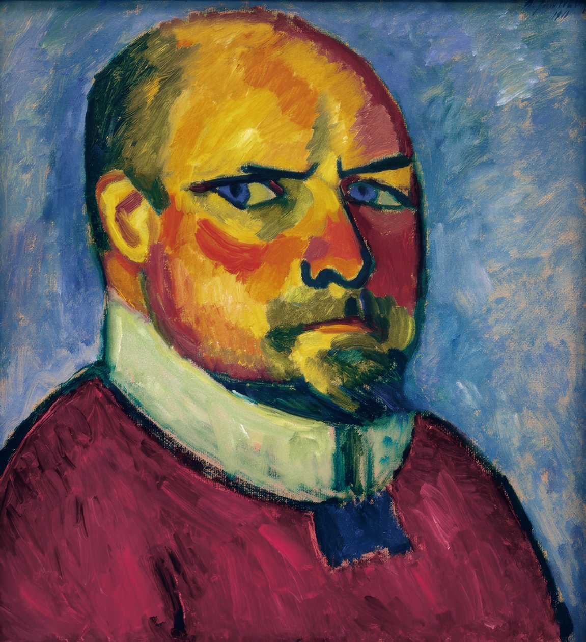 Omakuva tekijältä Alexej von Jawlensky