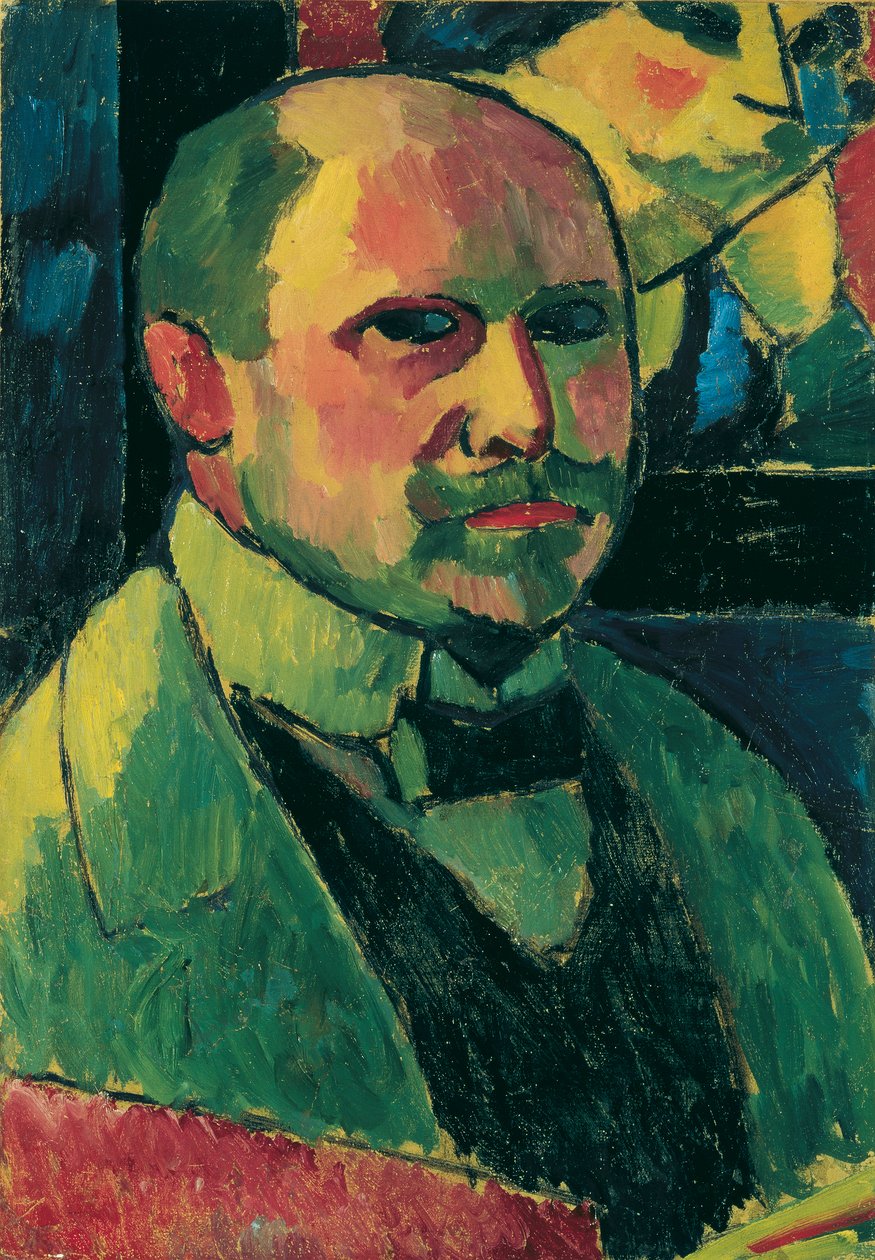 omakuva tekijältä Alexej von Jawlensky