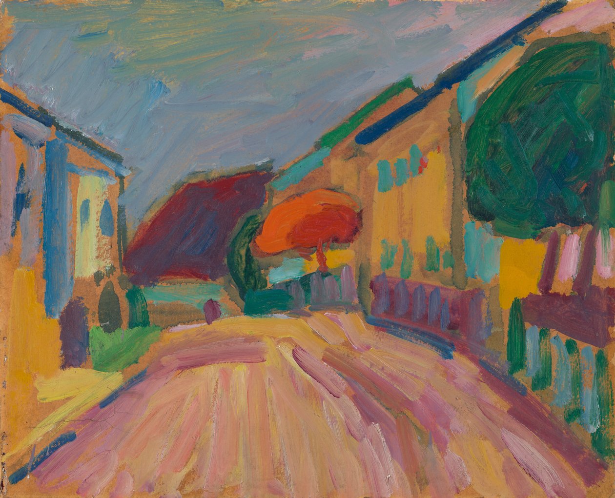 Luonnos Murnausta tekijältä Alexej von Jawlensky