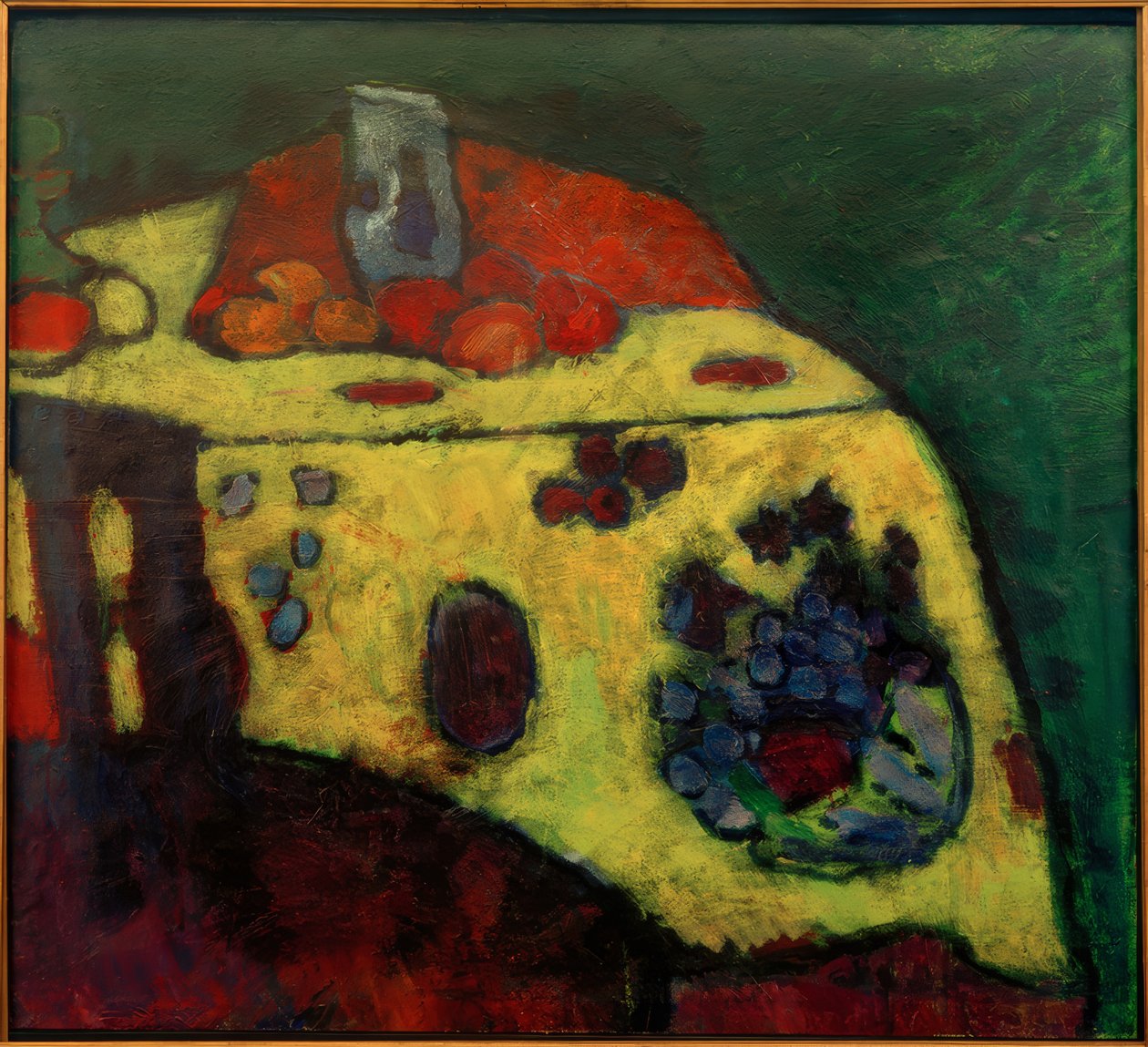 Stillleben mit gelber Decke tekijältä Alexej von Jawlensky