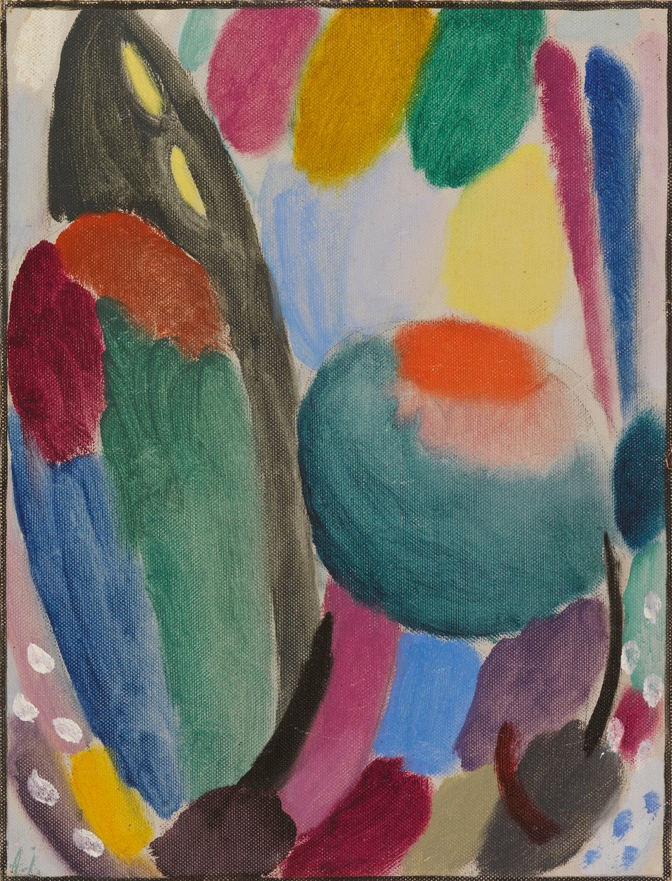 Muunnelma: tuoksu ja tuoreus Hollanti, 1918. tekijältä Alexej von Jawlensky