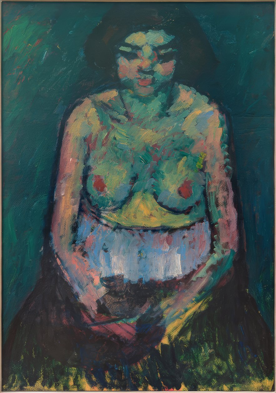 Nainen puolialastona tekijältä Alexej von Jawlensky
