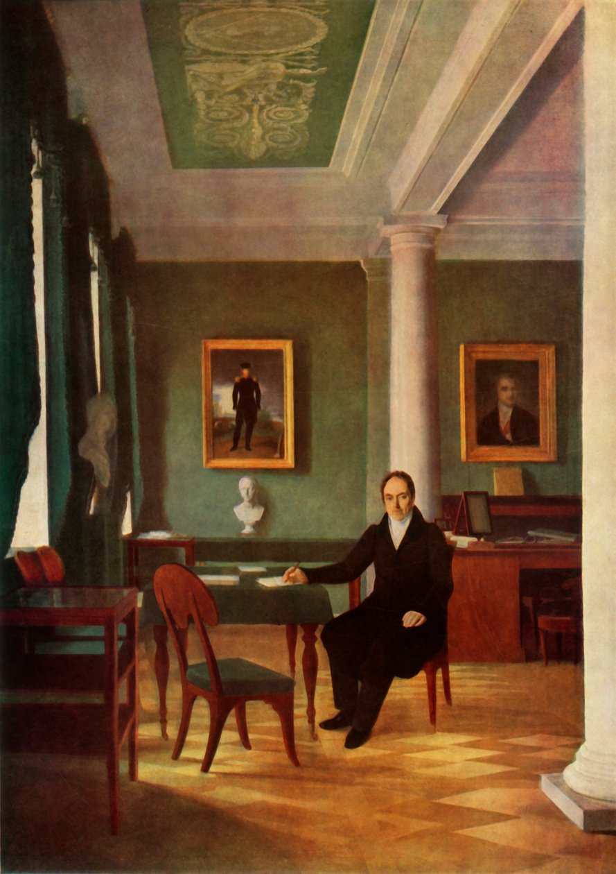 Prince Kochubeys -tutkimus, 1831-1834, 1965. tekijältä Alexey Venetsianov