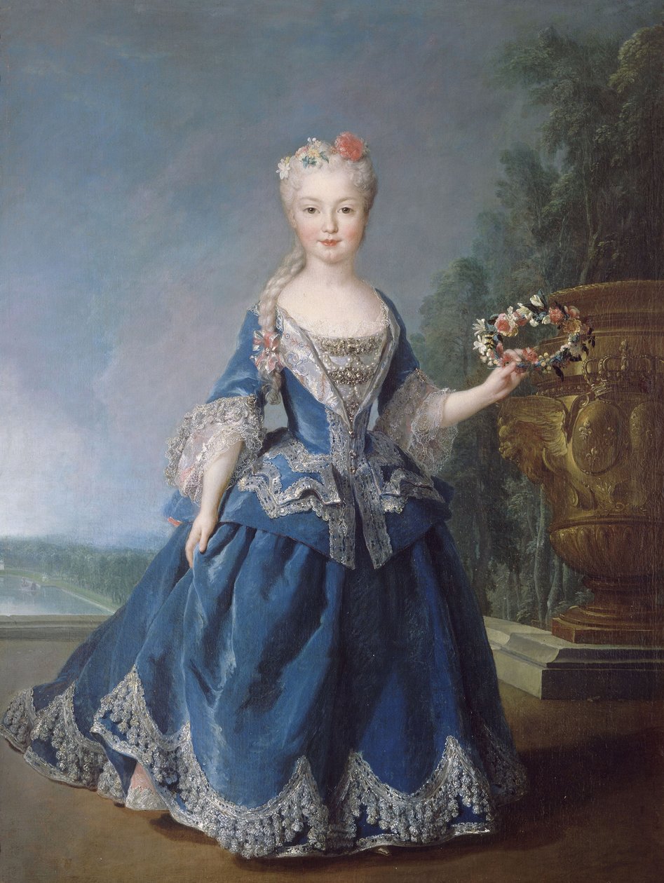 Infanta Maríana Víctoría de España, Portugalin kuningatar ja Algarves tekijältä Alexis Simon Belle