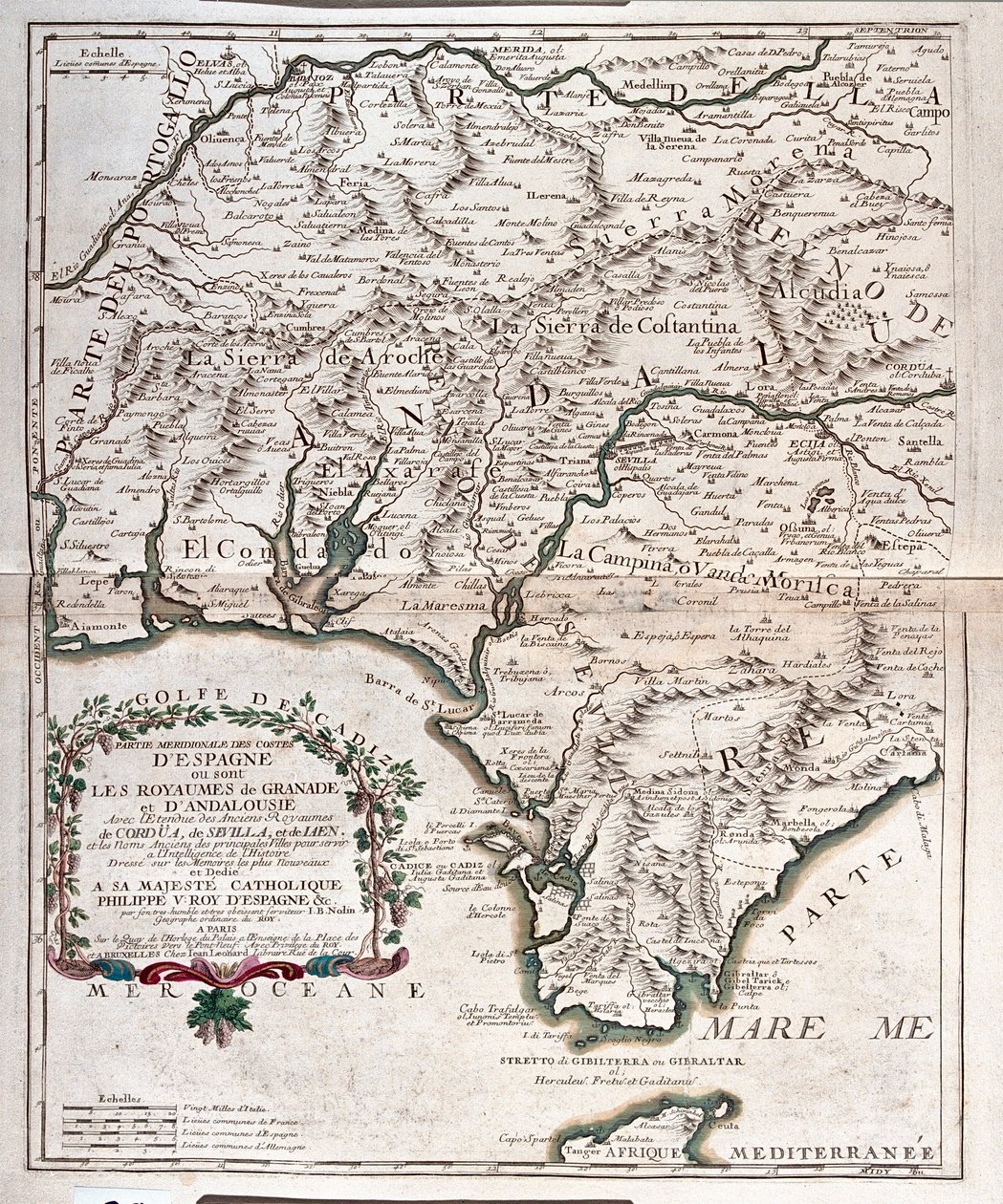 Granada, Andalusia ja Etelä-Espanja - by A tekijältä Alexis Hubert Jaillot