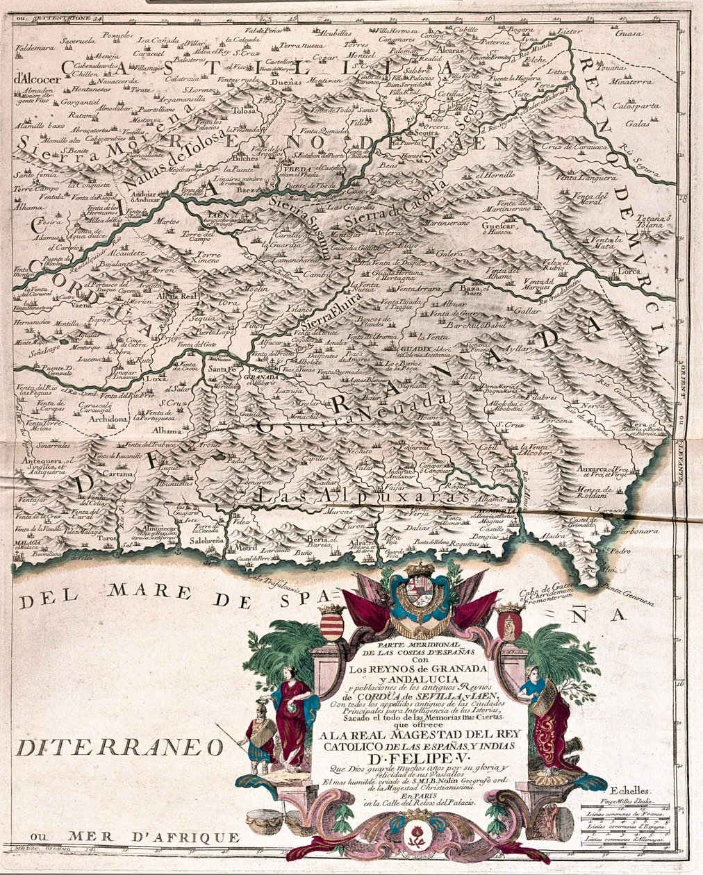 Granada ja Andalusia, Espanja - by A tekijältä Alexis Hubert Jaillot