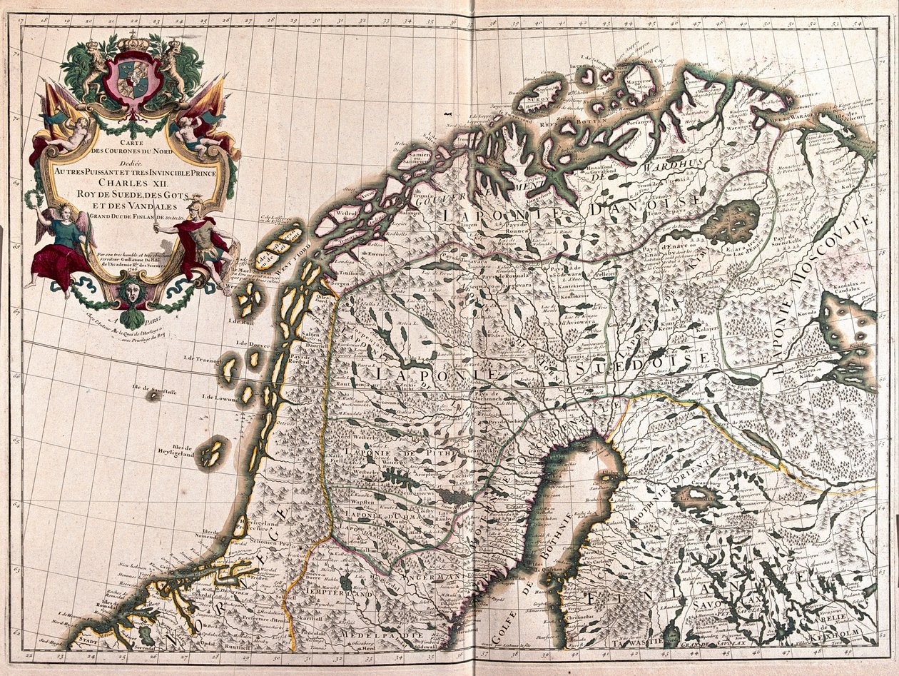 Lapponia ja Suomi - by A tekijältä Alexis Hubert Jaillot