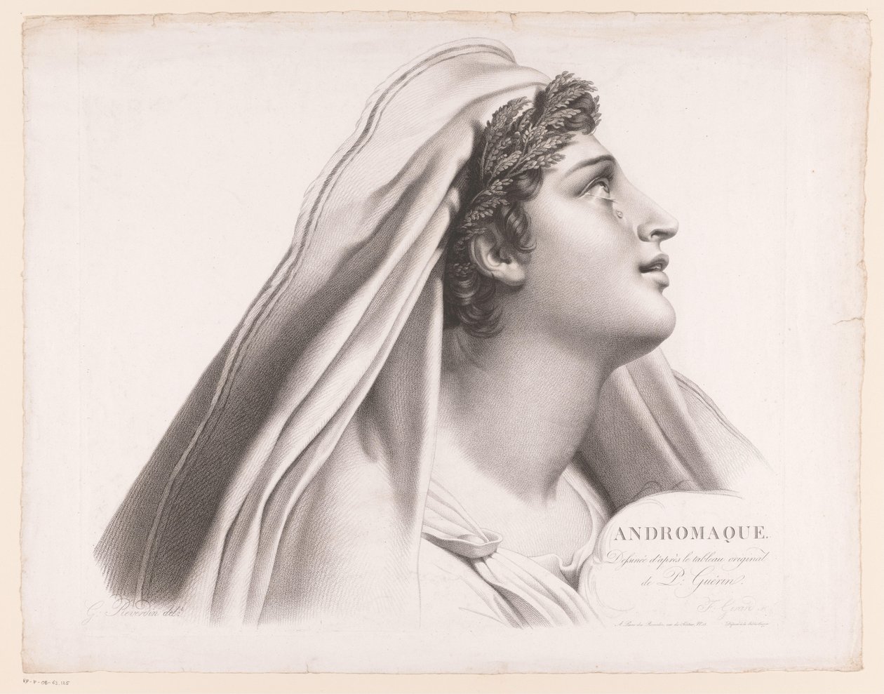Andromache Andromaque (otsikko esineessä) tekijältä Alexis François Girard