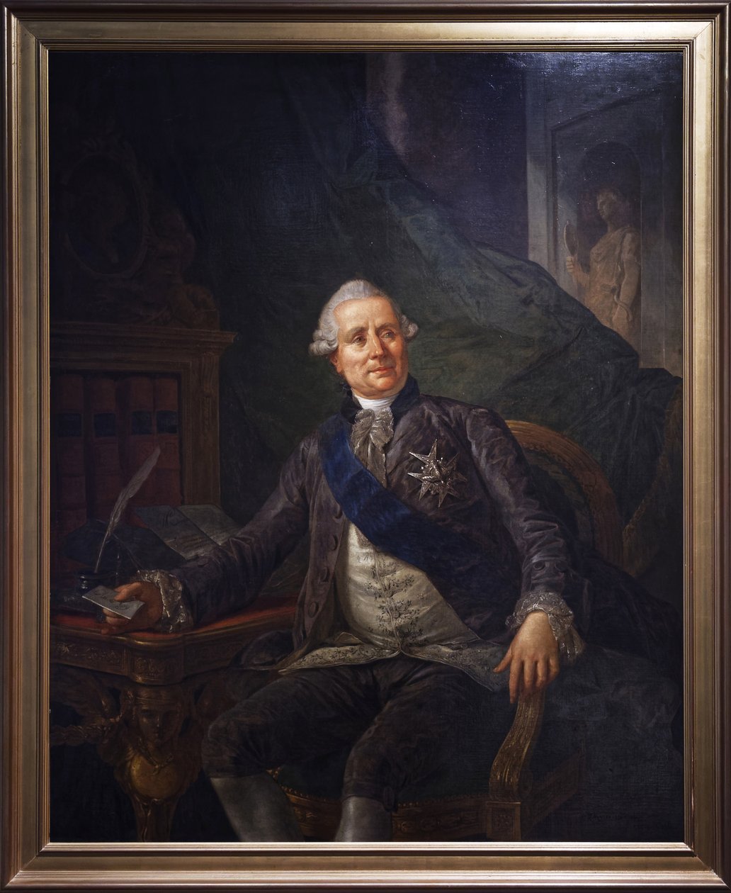 Charles Gravier Vergennesistä tekijältä Alexis Joseph Mazerolle