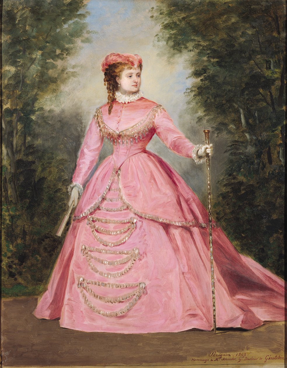 Hortense Schneider (1838-1920) 1868 tekijältä Alexis Joseph Perignon