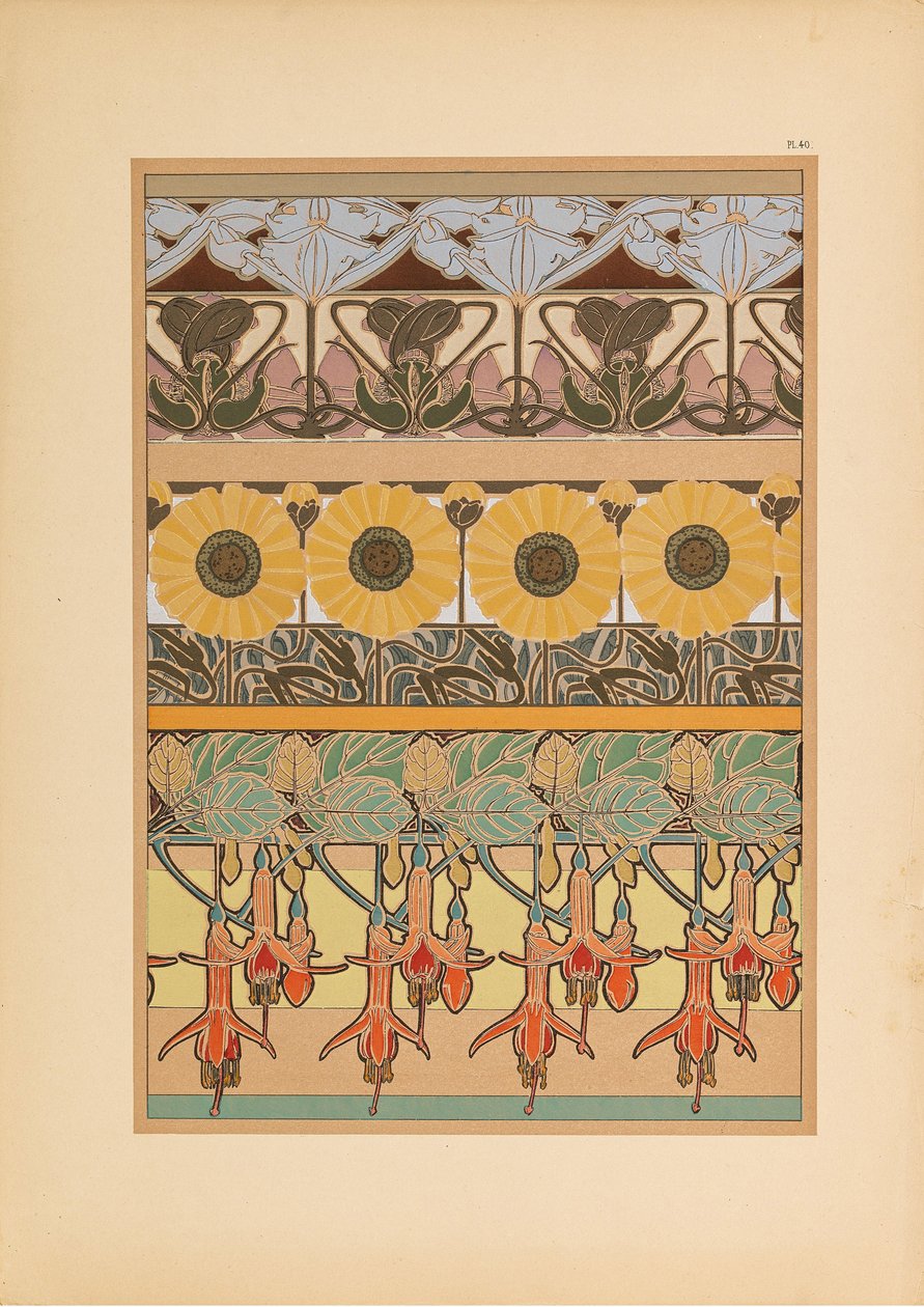 Koristeasiakirjat, 1902. tekijältä Alfons Marie Mucha
