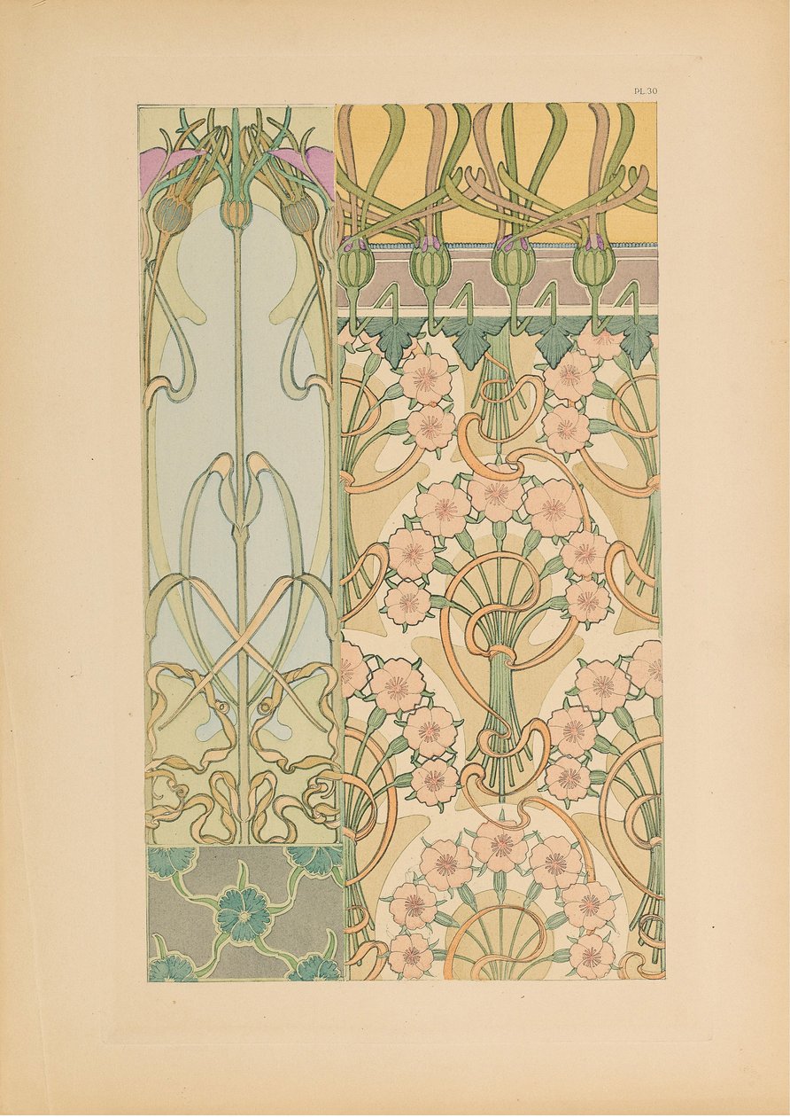Koristeasiakirjat, 1902. tekijältä Alfons Marie Mucha