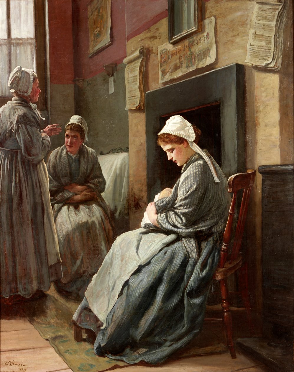 Hylätty, 1879 tekijältä Alfred Dixon