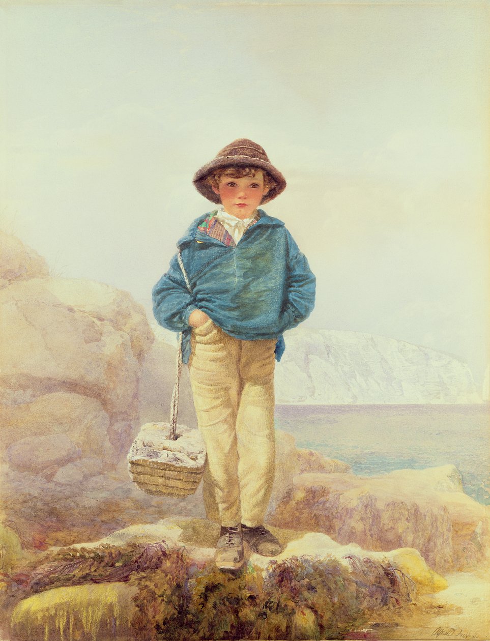 Nuori Englanti - Kalastajapoika tekijältä Alfred Downing Fripp