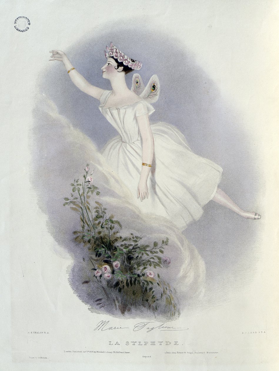 Marie Taglioni (1804-84) elokuvassa 