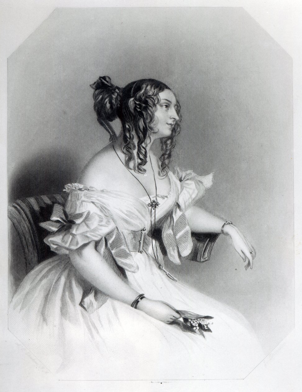 Teresa, Contessa Guiccioli tekijältä Alfred Edward Chalon