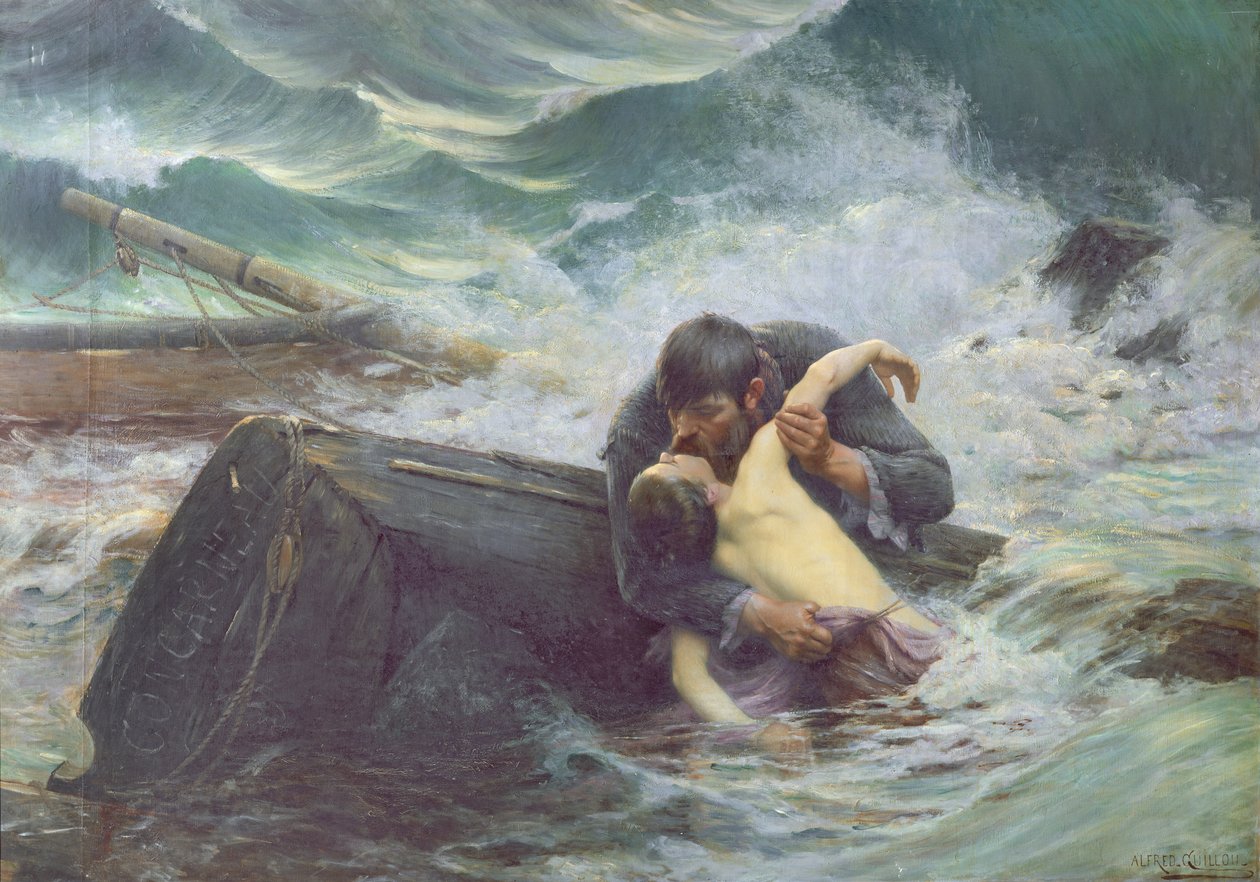 Hyvästi, 1892 tekijältä Alfred Guillou