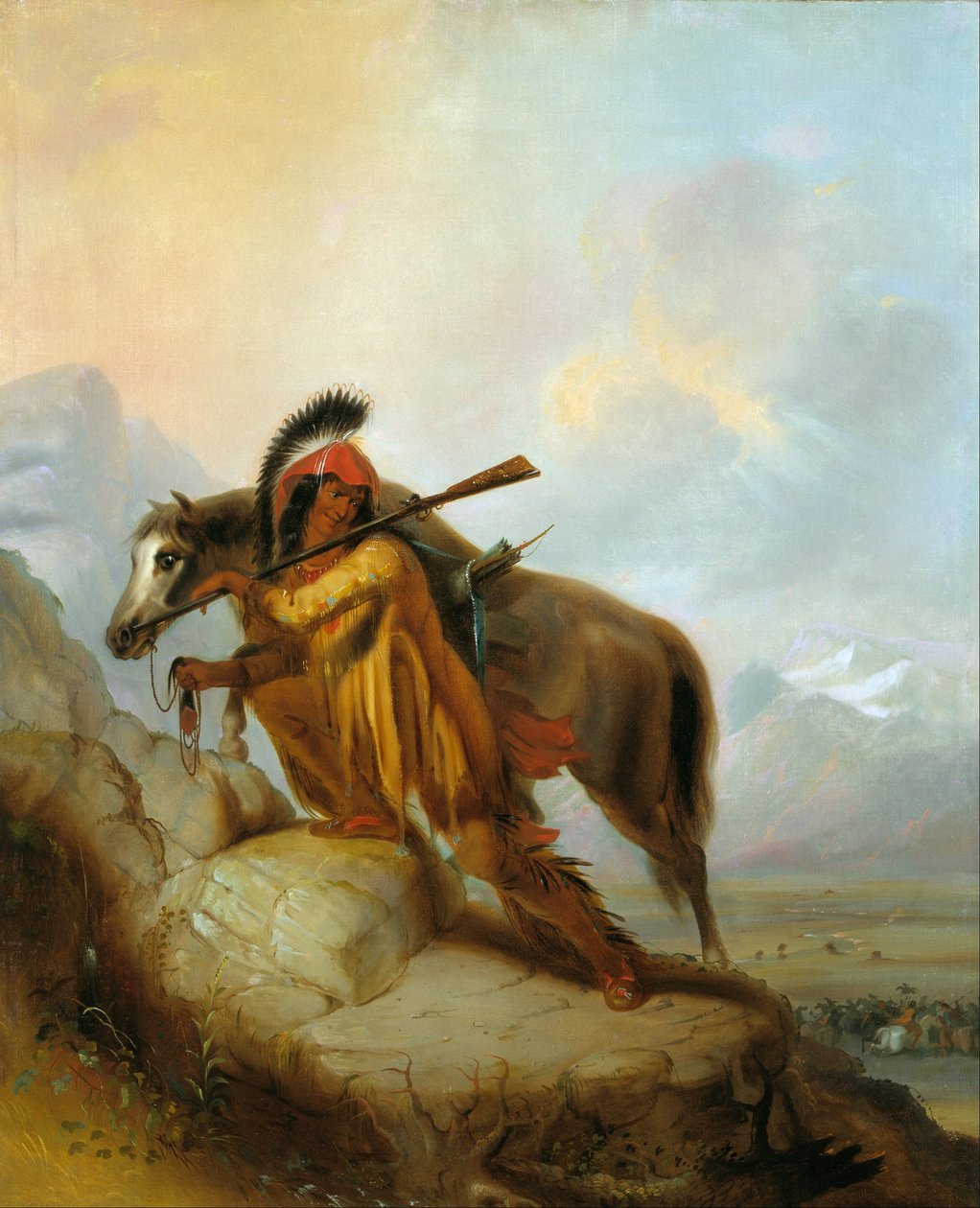 Päänahka tekijältä Alfred Jacob Miller
