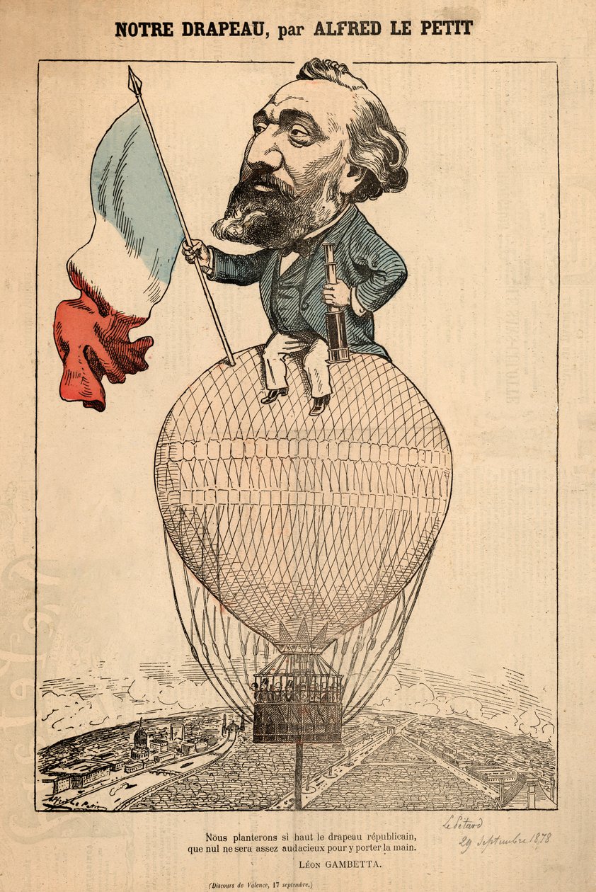 Notre Drapeau, Le Petard, 29. syyskuuta 1878, tekijältä Alfred Le Petit