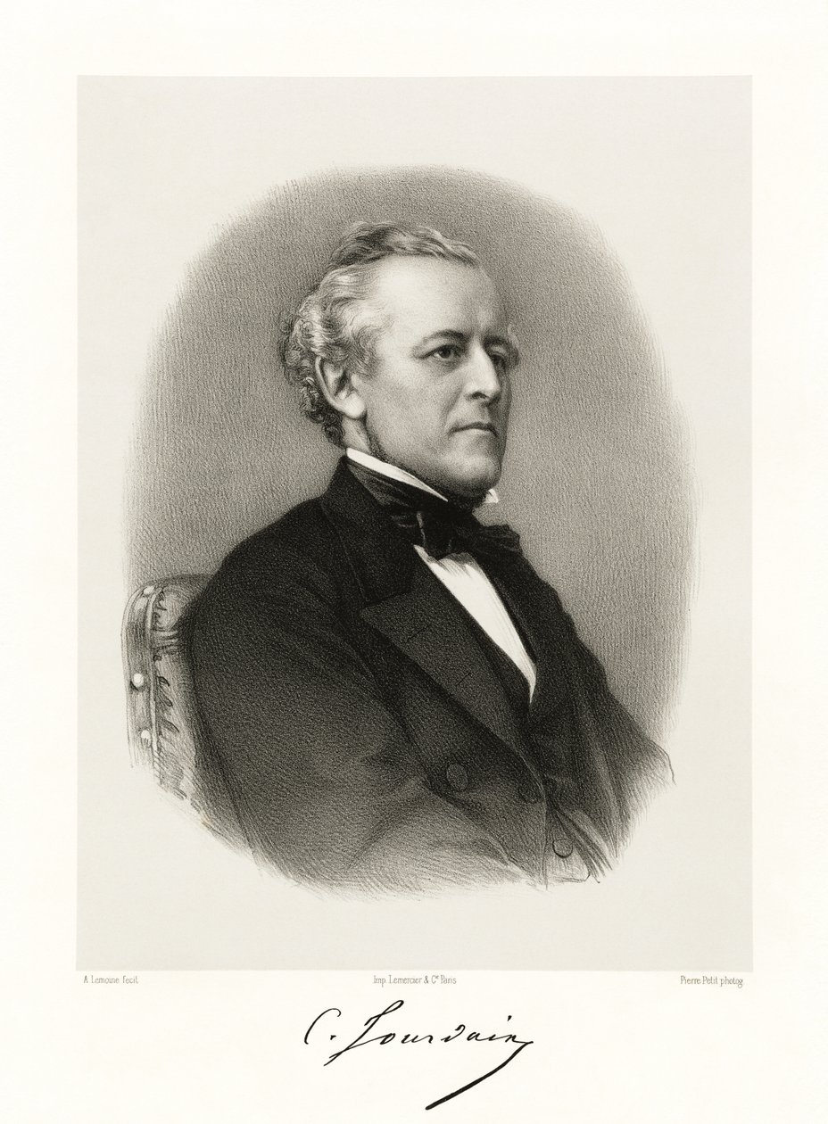 Charles Marie Gabriel Bréchillet Jourdain, 1865-66 tekijältä Alfred Lemoine
