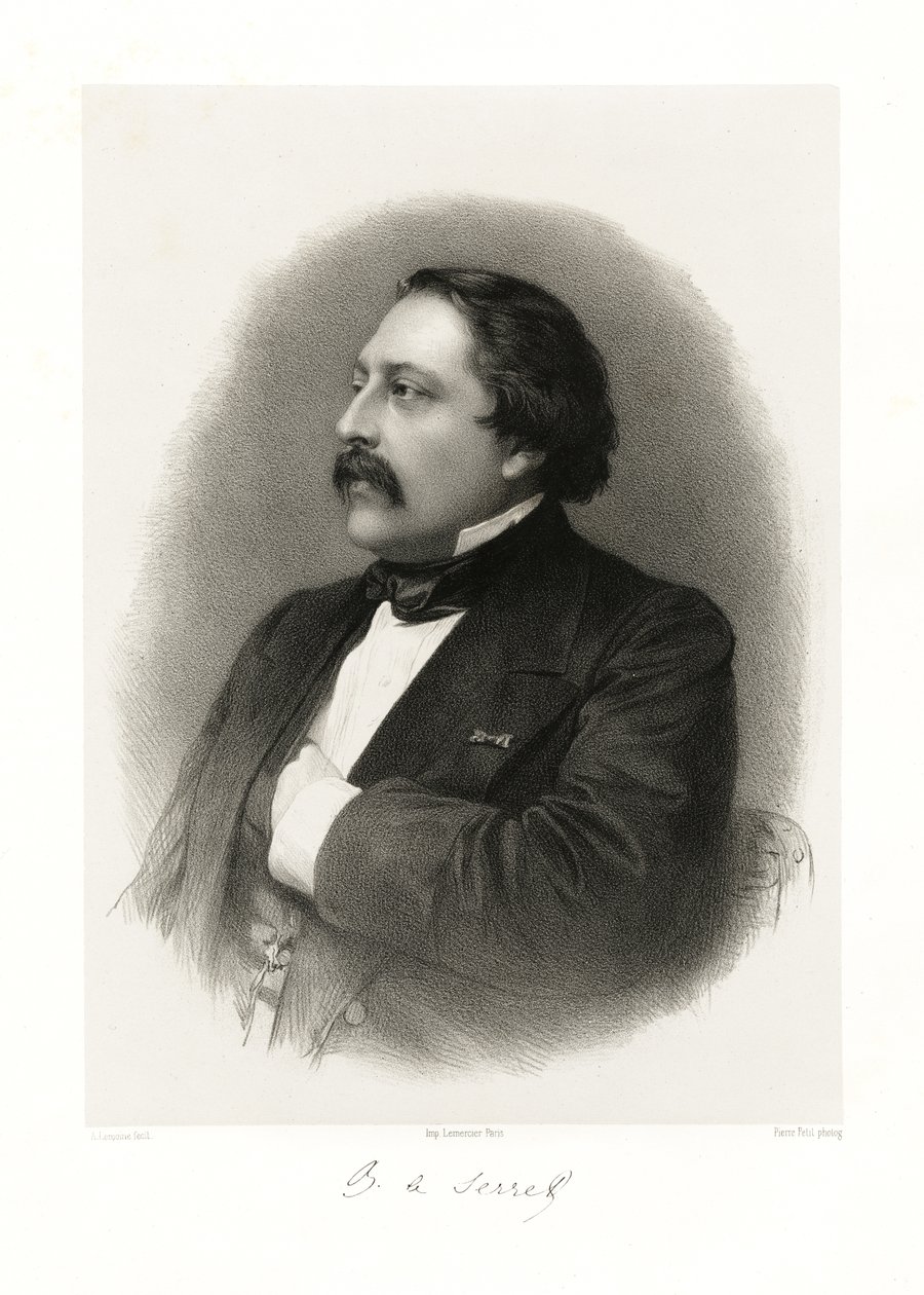 Joseph Alfred Serret, 1865-66 tekijältä Alfred Lemoine