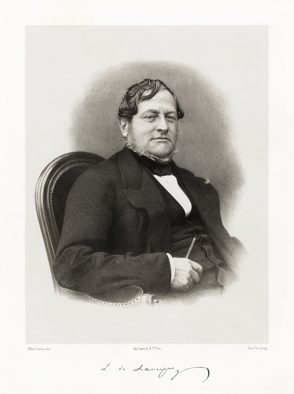 Léonce Guilhaud de Lavergne, 1865-66. tekijältä Alfred Lemoine