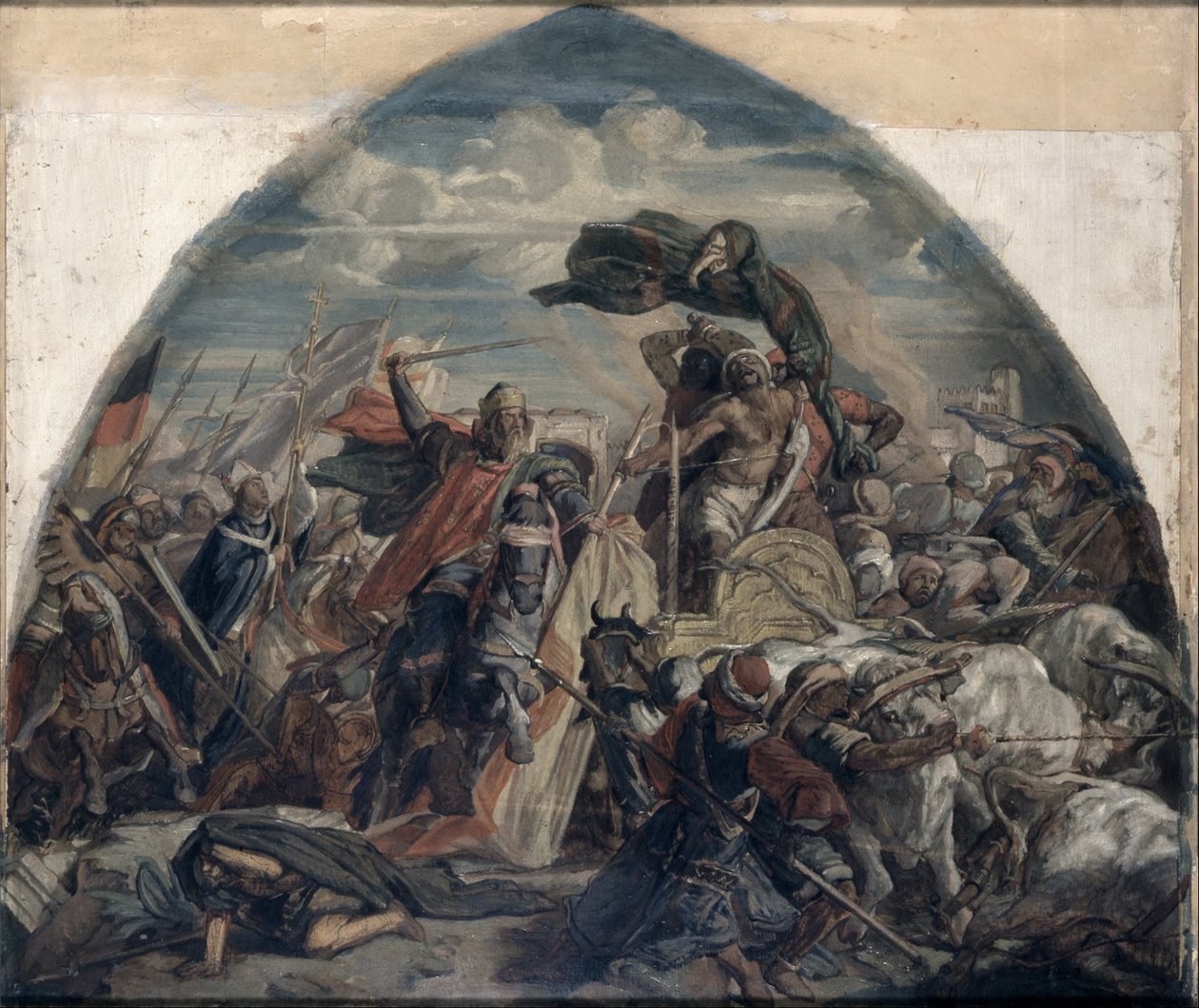 Cordoban taistelu tekijältä Alfred Rethel