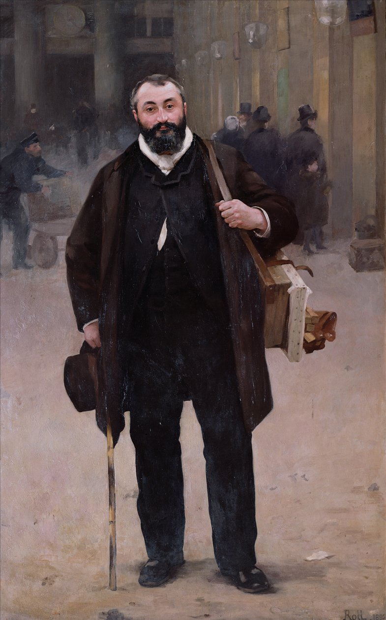 Pierre-Emmanuel Damoyen (1847-1916) muotokuva 1886 tekijältä Alfred Roll