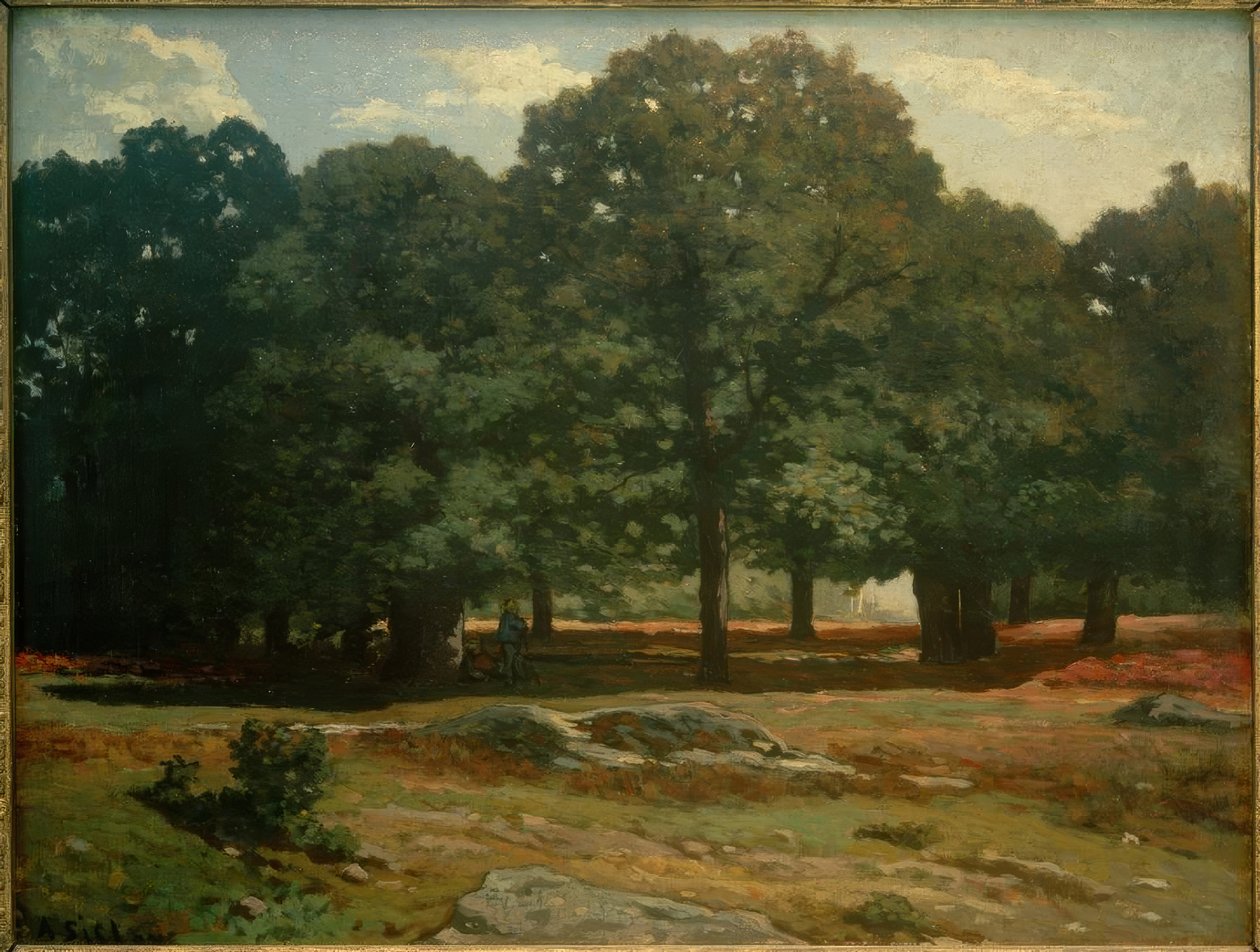 Allée des Châtaigniers à la Celle Saint-Cloud tekijältä Alfred Sisley