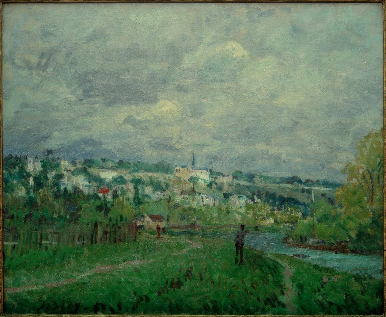 La Seine aux environs de Saint-Cloud tekijältä Alfred Sisley
