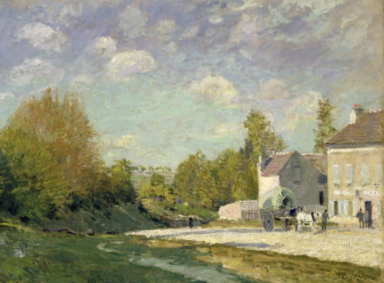 Maaseutu tekijältä Alfred Sisley