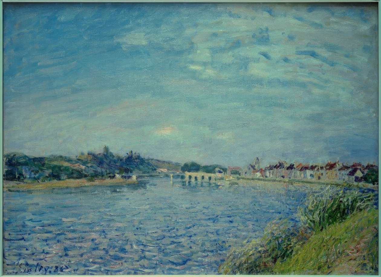 Saint-Mammès sur le Loing tekijältä Alfred Sisley