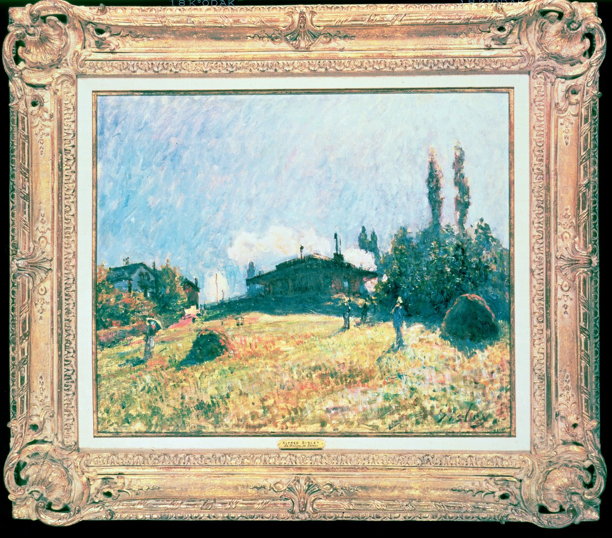 Sevresin asema tekijältä Alfred Sisley