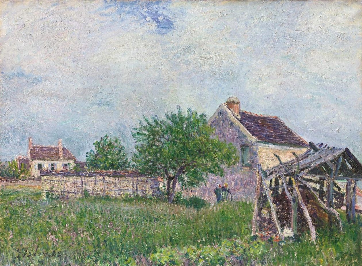 Vieille Chaumière aux Sablons tekijältä Alfred Sisley
