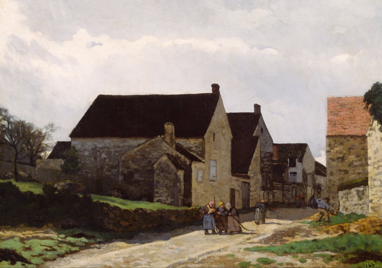 Naiset menossa metsään tekijältä Alfred Sisley