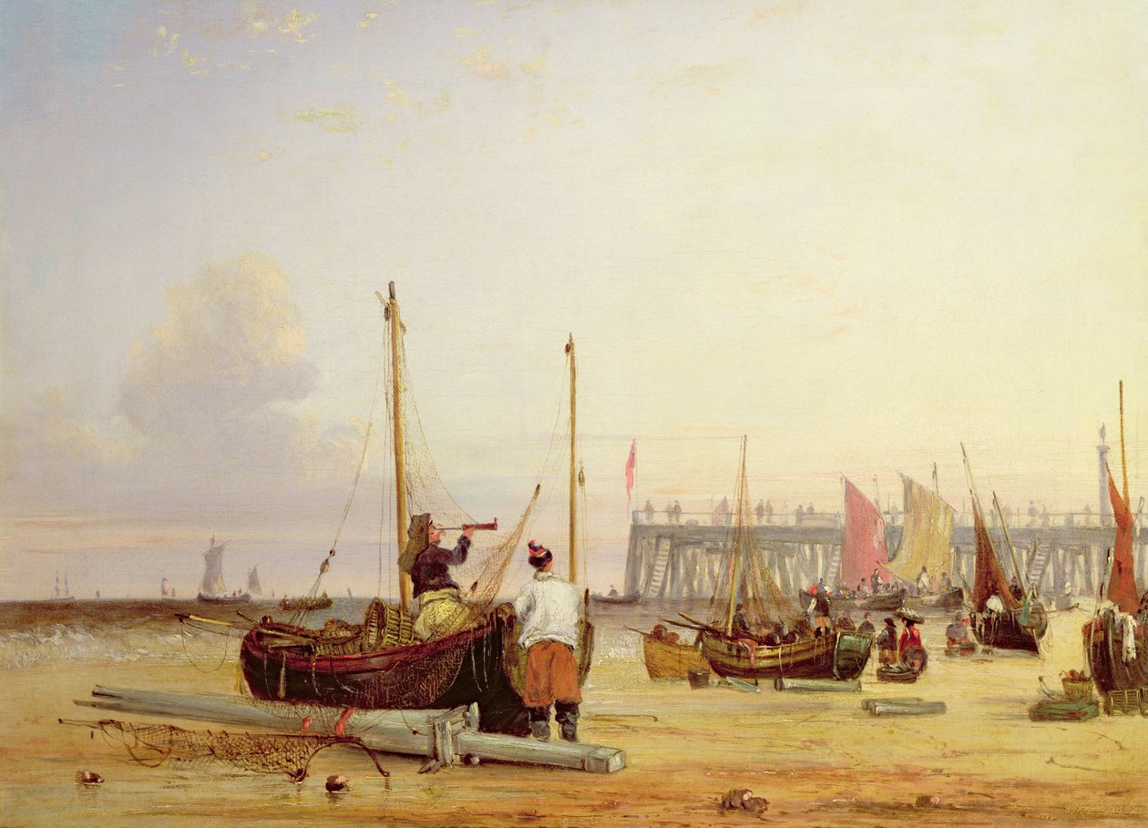 Yarmouth Jetty, Isle of Wight tekijältä Alfred Stannard