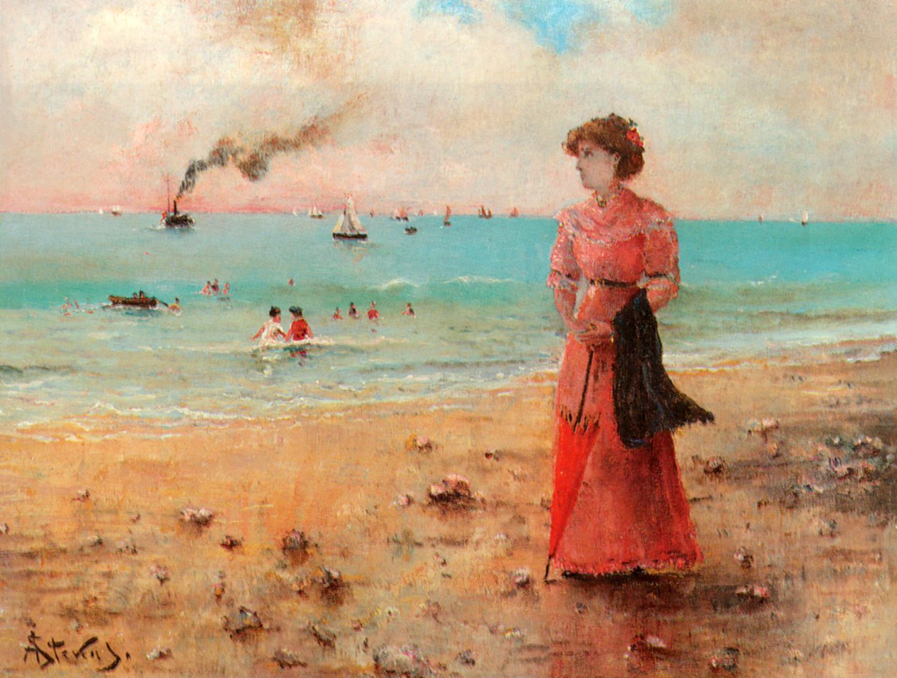 Jeune femme a l