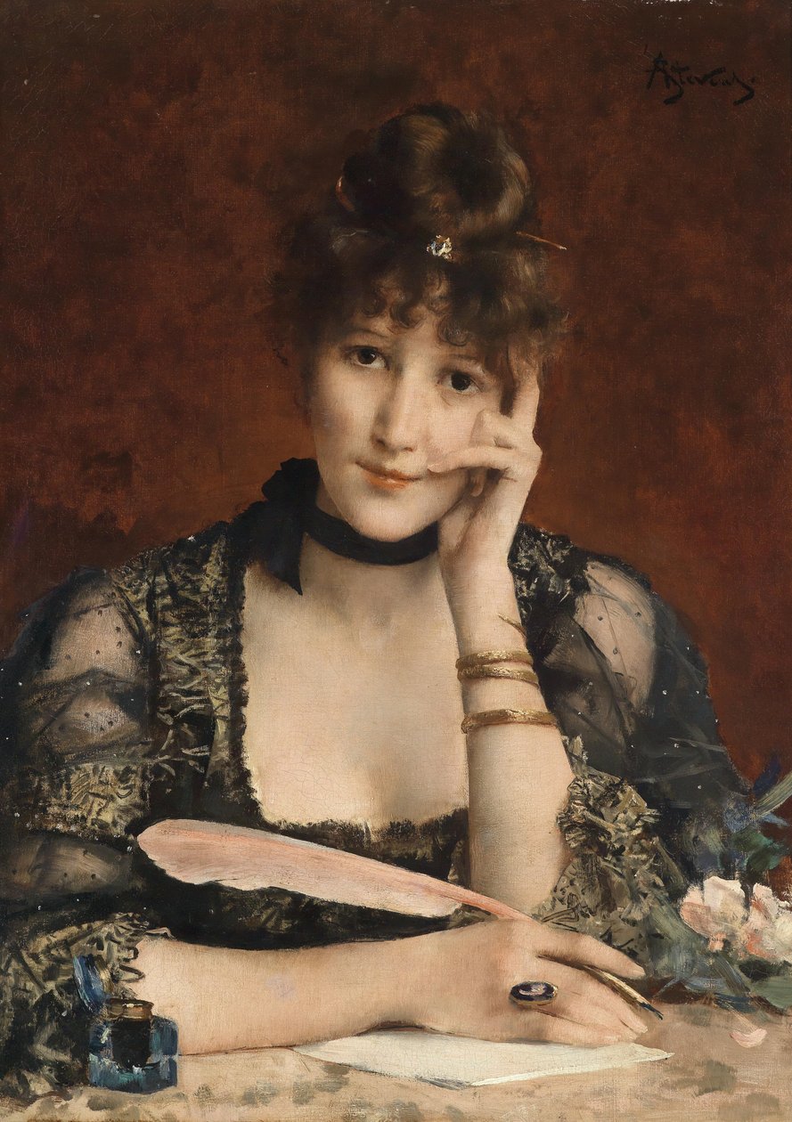 Kirje tekijältä Alfred Emile Stevens