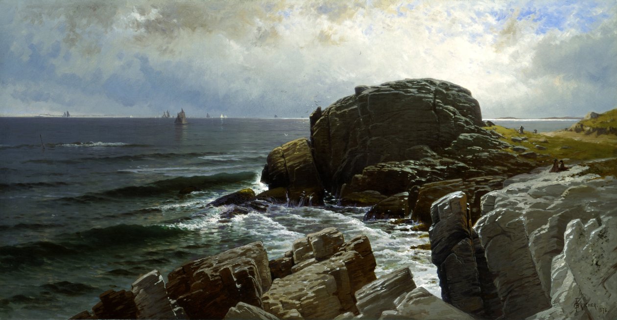 Castle Rock, Marblehead tekijältä Alfred Thompson Bricher