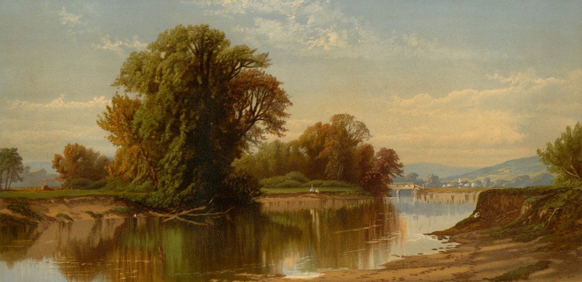 Varhainen syksy Esopus Creekillä tekijältä Alfred Thompson Bricher