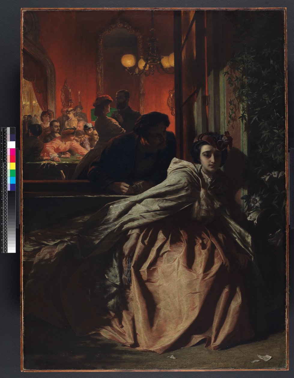 Partaalla, 1865 tekijältä Alfred W. Elmore