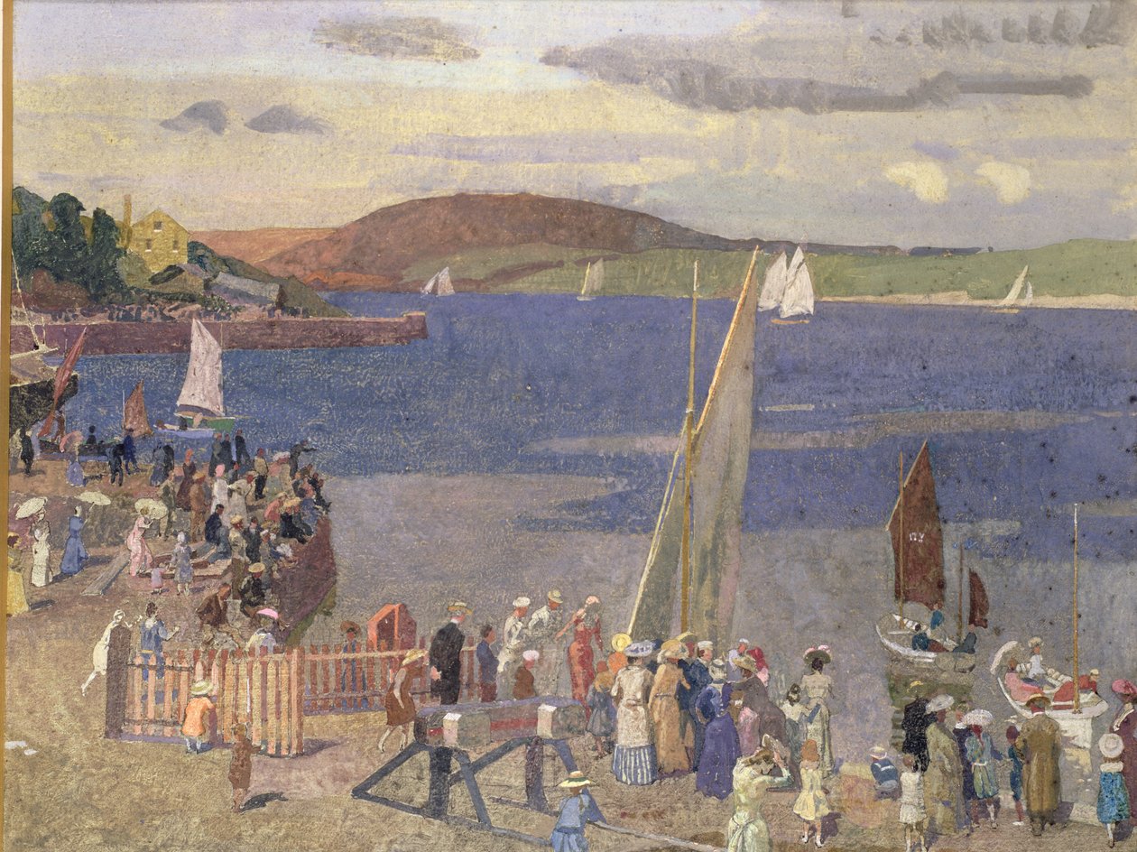 Padstow Regatta (guassi) tekijältä Alfred Walter Bayes